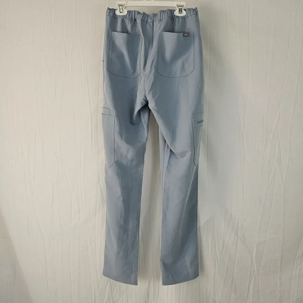 Figs Technical Collection Pisco Basoc Scrub Pants Men's Size XS Light Blue